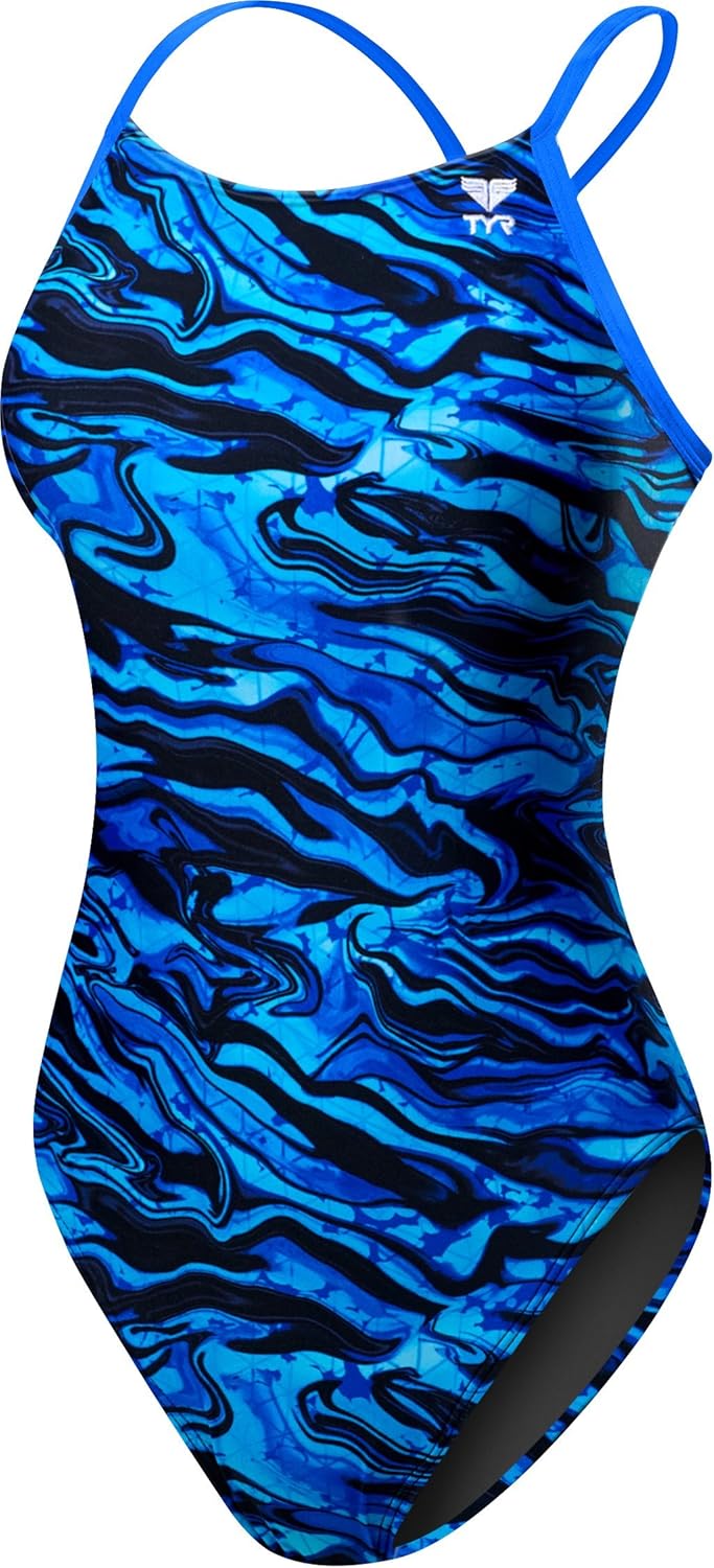 TYR Girls Miramar Cutoutfit Swimsuit