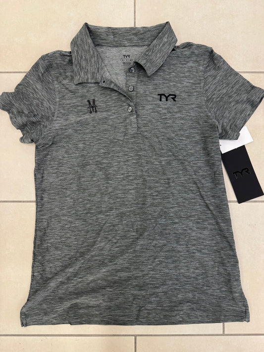 TYR Mens Polo with Metro Logo