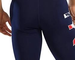 TYR Men's Large Logo Jammer - USA